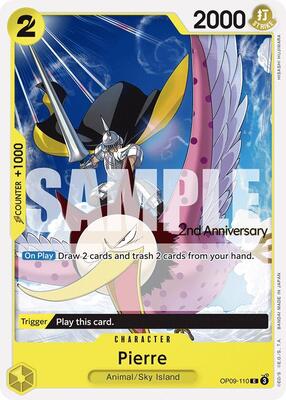 Pierre card from Emperors in the New World: 2nd Anniversary Tournament Cards