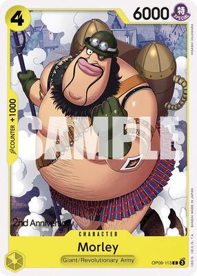 Morley card from Emperors in the New World: 2nd Anniversary Tournament Cards