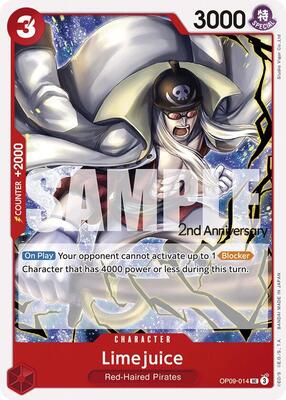 Limejuice card from Emperors in the New World: 2nd Anniversary Tournament Cards