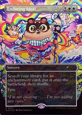 Enduring Ideal (Rainbow Foil) card from Secret Lair Drop Series