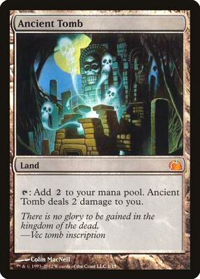 Ancient Tomb card from From the Vault: Realms