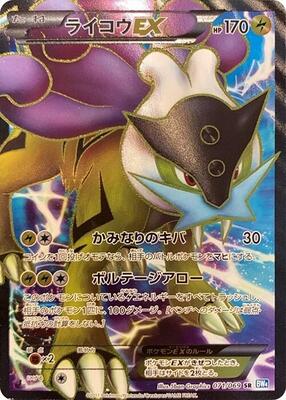Raikou EX - 071/069 card from BW4: Dark Rush