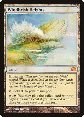 Windbrisk Heights card from From the Vault: Realms