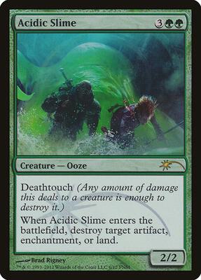 Acidic Slime card from FNM Promos