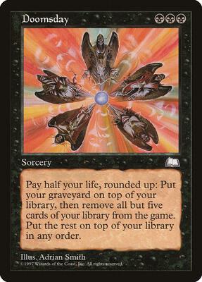 Doomsday card from Weatherlight