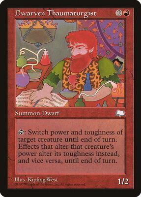 Dwarven Thaumaturgist card from Weatherlight