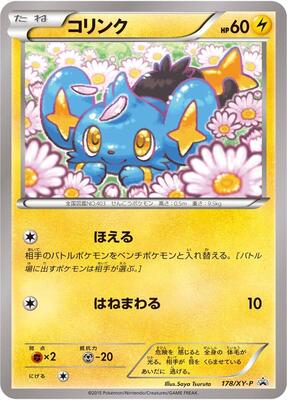 Shinx - 178/XY-P card from XY-P: XY Promos