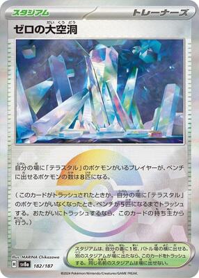 Area Zero Underdepths (Mirror Foil) card from SV8a: Terastal Fest ex