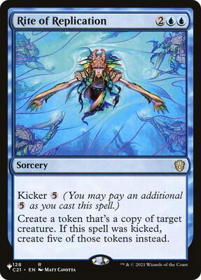 Rite of Replication (C21) card from The List Reprints