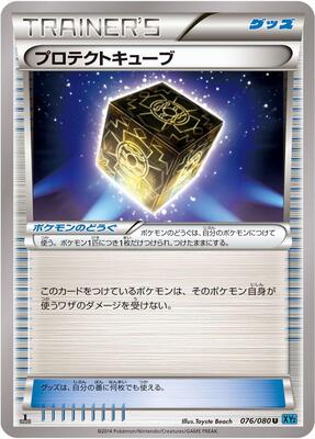 Protection Cube card from XY2: Wild Blaze
