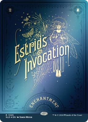 Estrid's Invocation card from Secret Lair Drop Series