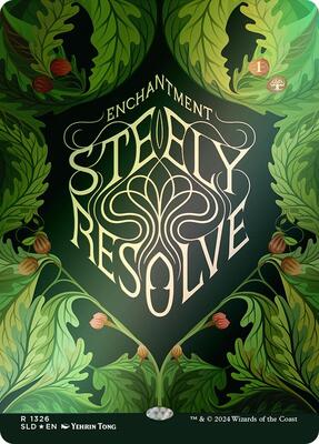 Steely Resolve card from Secret Lair Drop Series