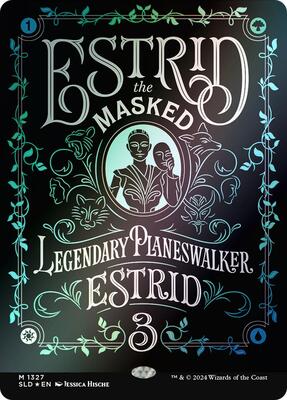 Estrid, the Masked card from Secret Lair Drop Series