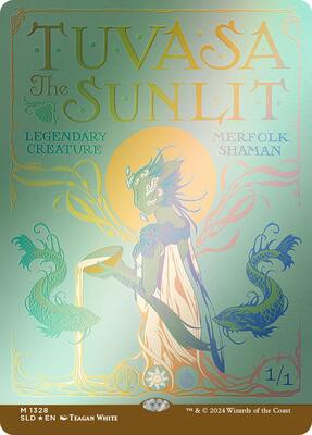 Tuvasa the Sunlit card from Secret Lair Drop Series