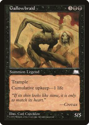 Gallowbraid card from Weatherlight