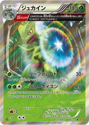 Sceptile - 006/070 card from XY5-Bg: Gaia Volcano