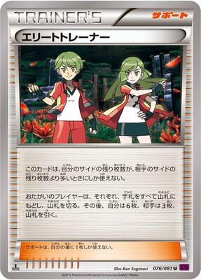 Ace Trainer card from XY7: Bandit Ring