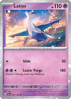 Latios - 073/182 (Cosmos Holo) card from Miscellaneous Cards & Products