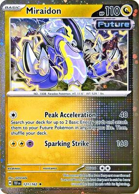 Miraidon - 121/162 (Cosmos Holo) card from Miscellaneous Cards & Products