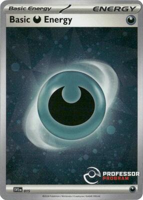Darkness Energy (2024) card from Professor Program Promos