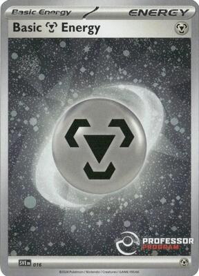 Metal Energy (2024) card from Professor Program Promos