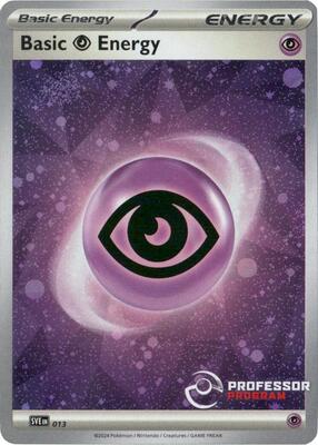 Psychic Energy (2024) card from Professor Program Promos