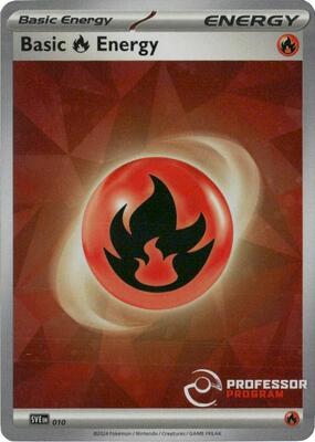 Fire Energy (2024) card from Professor Program Promos