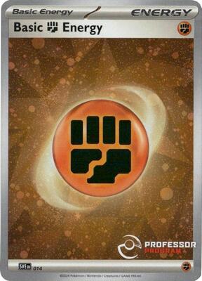 Fighting Energy (2024) card from Professor Program Promos