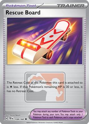 Rescue Board - 159/162 (League Promo) card from League & Championship Cards