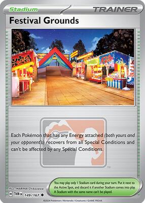 Festival Grounds - 149/167 (League Promo) card from League & Championship Cards