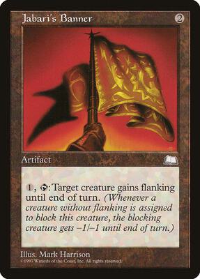 Jabari's Banner card from Weatherlight