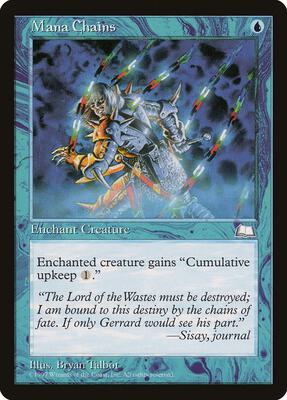 Mana Chains card from Weatherlight