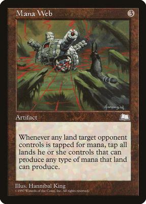 Mana Web card from Weatherlight