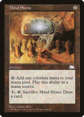 Mind Stone card from Weatherlight