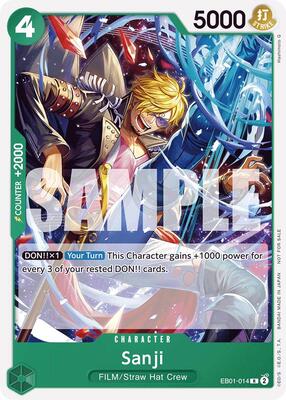 Sanji (Tournament Pack 2025 Vol. 1) card from One Piece Promotion Cards