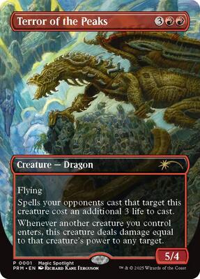 Terror of the Peaks card from Unique and Miscellaneous Promos