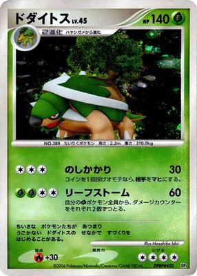 Torterra card from Entry Pack