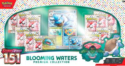 Blooming Waters Premium Collection card from SV: Scarlet & Violet 151