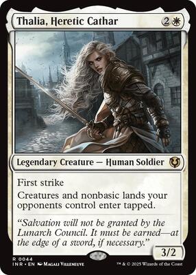 Thalia, Heretic Cathar card from Innistrad Remastered