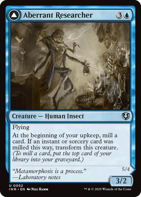 Aberrant Researcher card from Innistrad Remastered