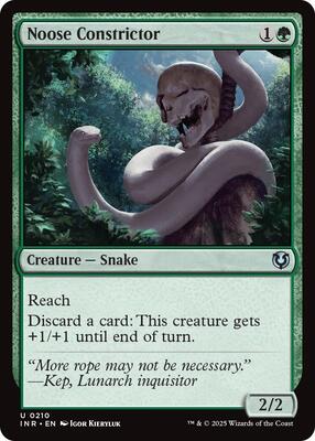 Noose Constrictor card from Innistrad Remastered