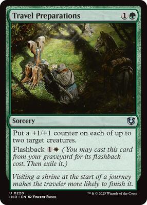 Travel Preparations card from Innistrad Remastered