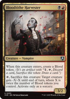 Bloodtithe Harvester card from Innistrad Remastered