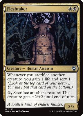 Fleshtaker card from Innistrad Remastered