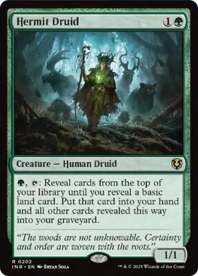Hermit Druid card from Innistrad Remastered