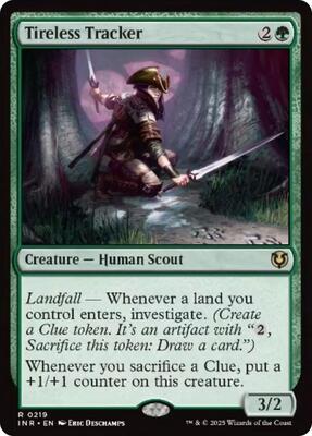 Tireless Tracker card from Innistrad Remastered