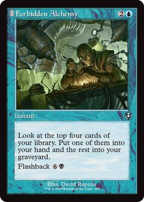 Forbidden Alchemy (Retro Frame) card from Innistrad Remastered