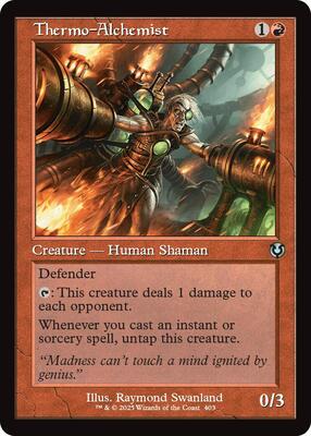 Thermo-Alchemist (Retro Frame) card from Innistrad Remastered