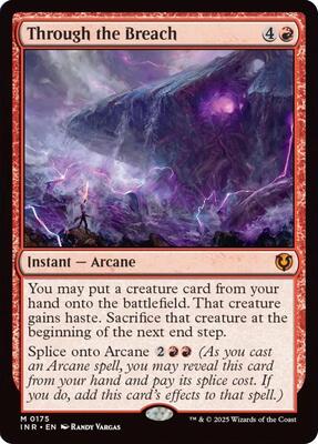 Through the Breach card from Innistrad Remastered