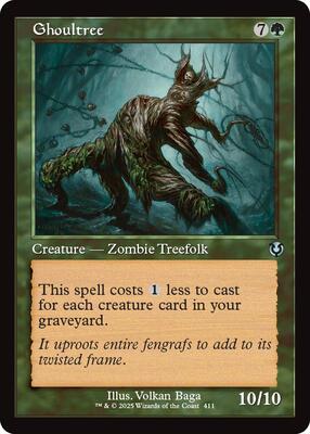 Ghoultree (Retro Frame) card from Innistrad Remastered